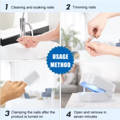 Démonstration utilisation appareil anti-mycose - Simple et rapide